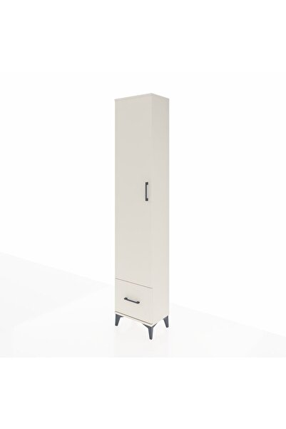 Dienni Arges Dolap 5 Raflı Tek Çekmeceli Tek Kapaklı 44x30x221 Aytaşı-Aytaşı