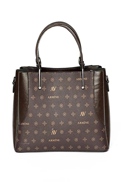 Armine Hand and Shoulder Bag - 208 Brown