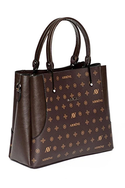 Armine Hand and Shoulder Bag - 208 Brown