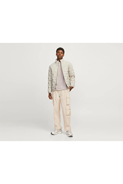 Jack & Jones Jack Jones Jcosonic Stand Collar Men's Casual Coat 12262102-Moonbeam Beige