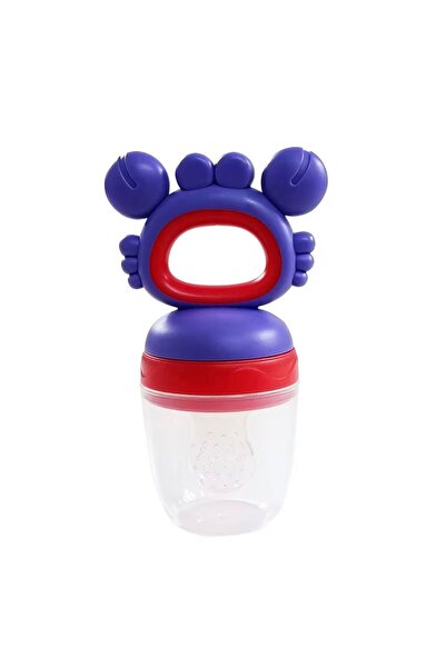 Denn Store Pacifier for Diversification, Teething, for Fruit, Puree, BPA Free, Protective Cap