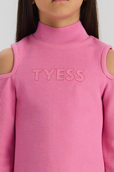 Tyess Girl Pink Dress