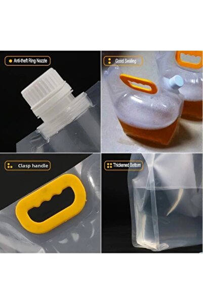 TTT Durable Plastic Beverage Bag 1 Liter