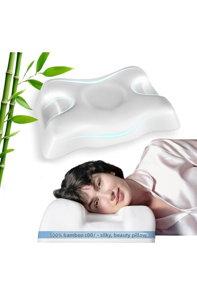 Zeelux Beauty Pillow, 2 in 1 Anti-Aging and Anti-Wrinkle, Orthopedic Pillow