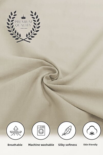 Vionel Home 100% Combed Cotton, Elastic Baby Bed Sheet, Organic Cotton, Mother's Side, Park Crib Sheet