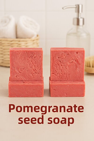 Newleaf 4 قطع صابون بذور الرمان – صابون طبيعي منشط مع تأثير مضاد للأكسدة 110 ...