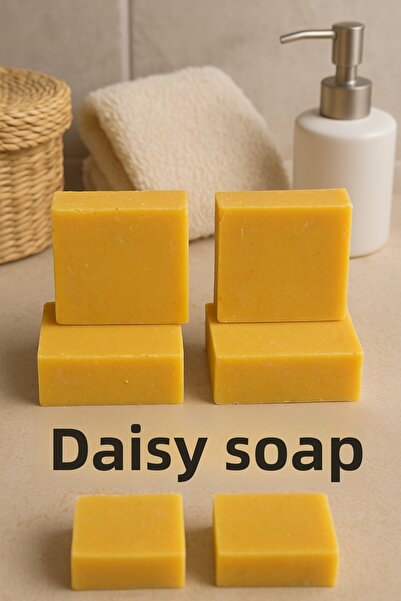 Newleaf 4 قطع صابون البابونج - صابون ذو تأثير مهدئ للبشرة وتفتيح طبيعي 110 جرام