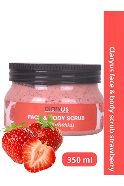 Claryus مقشر الوجه والجسم بالفراولة 350 مل.