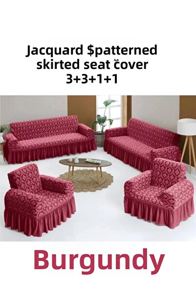 StarMall Model șal jacquard Fotoliu, Canapea, Husă pentru canapea extensibilă...