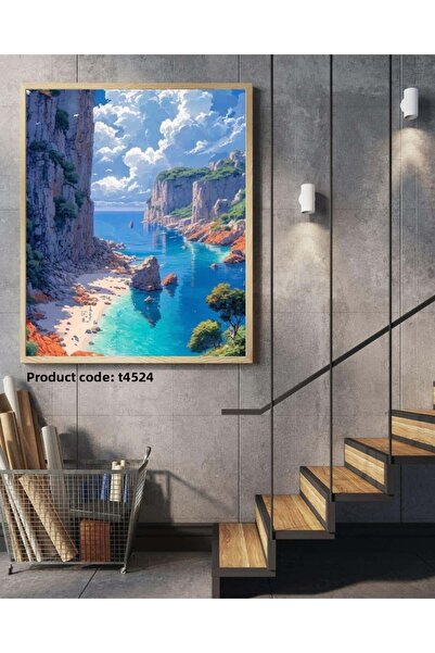 Dialands Mozaik Landscape 45X80Cm Dialands Diamond Mosaic Painting