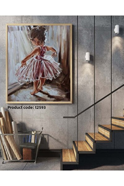 Dialands Mozaik Little Ballerina 43X61Cm Dialands Diamond Mosaic Painting