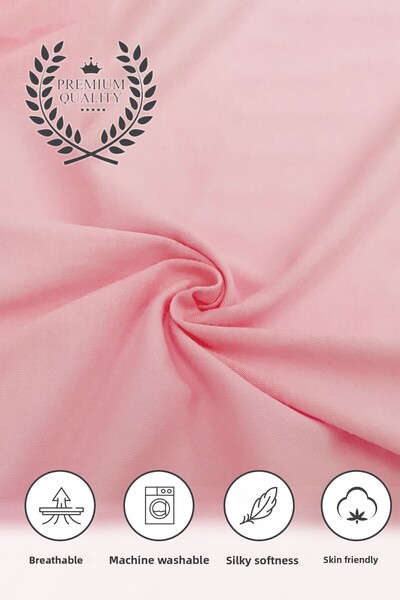 Vionel Home 100% Combed Cotton, Elastic Baby Bed Sheet, Organic Cotton, Mother's Side, Park Crib Sheet