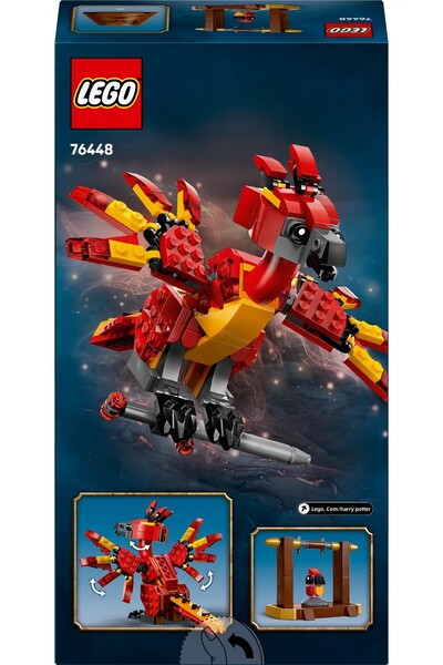 LEGO ®   Harry Potter. ™   Fawkes ™ : Dumbledore's Phoenix 76448 - Figure Building Set for 8+ Children (299P)