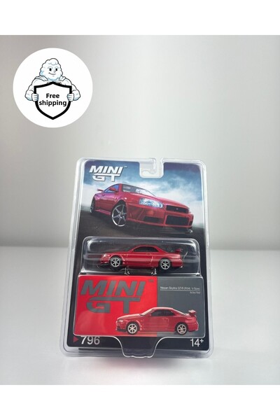 mini gt Nissan Skyline Gt-R (R34) V-Spec