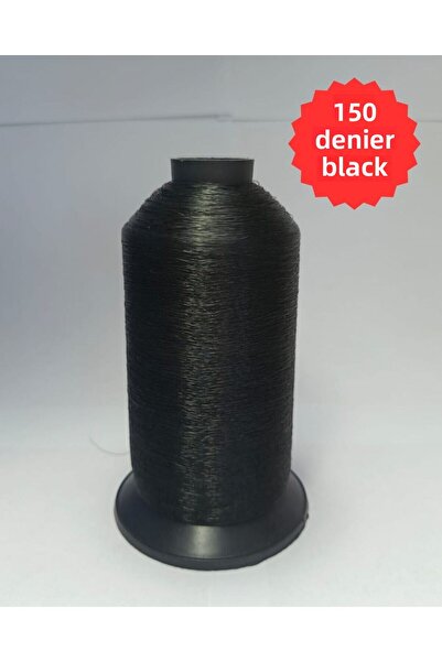 Eskişehir hobi sanat 12900 μέτρα κλωστή ραπτικής μαύρης χρώσης 150 Denier Ghost ip