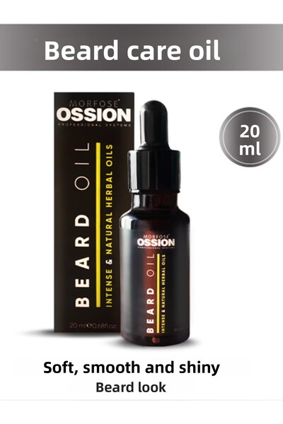 Morfose Ossion Premium Barber Line Oil to Help Beard Grow Thicker and Healthier 20 ml