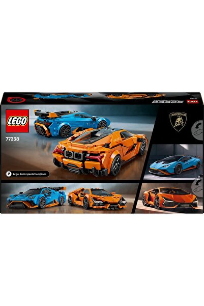 LEGO ®   Speed Champions Lamborghini Revuelto and Huracán Sto 77238 - 10+ Toy Building Set (607P)