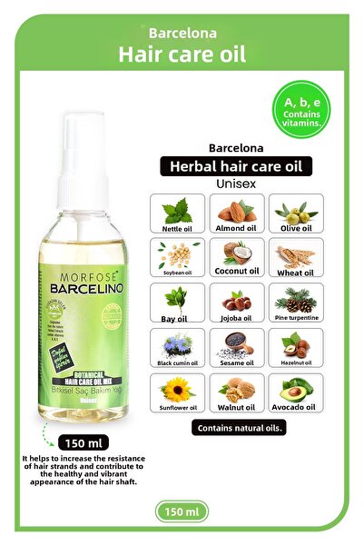 Morfose Hair Care Oil That Naturally Protects Hair Structure for Processed Hair 150 ml