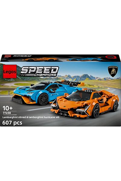 LEGO ®   Speed Champions Lamborghini Revuelto and Huracán Sto 77238 - 10+ Toy Building Set (607P)