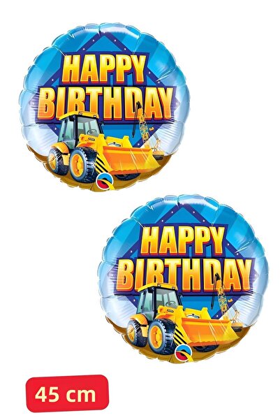 Baloncu Nene بالون فويل مكتوب عليه عبارة 'عيد ميلاد سعيد'، بالون فويل لعيد ال...