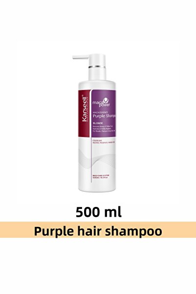 Karseell Maca Extract Blonde Anti-Orange Purple Mor Shampoo 500 ml