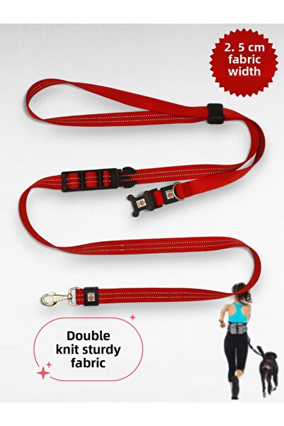 CARAMELOS Hands-Free Hands-Free Dog Walking Strap- Dog Walking Strap - Hands Free- Dog Walking Leash