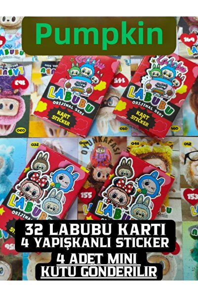 OYUNKAFASI 4 Mini Boxes - 32 Cards - 6 Stickers