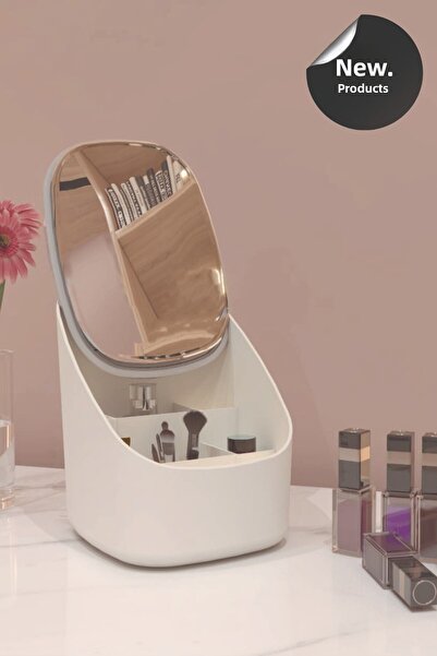 decorev Mirrored Kangaroo Cosmetic Organizer