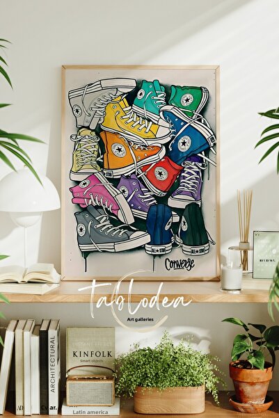 tablodea Pictură cu poster în stil retro, pictură decorativă modernă vintage,...