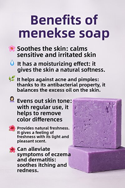 Newleaf Violet Soap – Fragrant & Skin Soothing Herbal Handmade Soap 110g