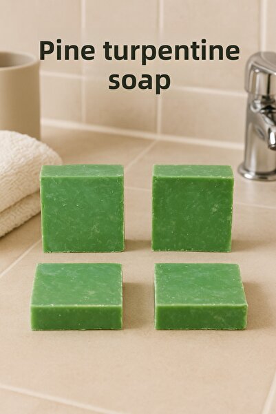 Newleaf Pine Turpentine Soap – Hair Strengthening Natural Soap 110g