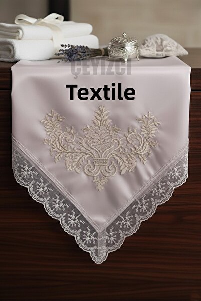 Çt Çeyizci Tekstil الدانتيل الفرنسي المطرز، حزمة المهر الفاخرة الساتان، حزمة ...