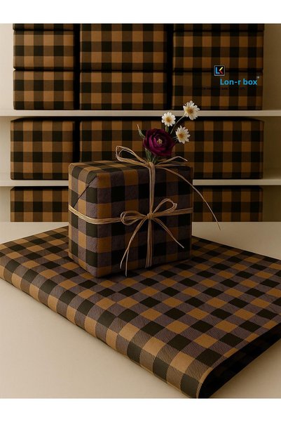 Feza Kutu Package Paper Kraft Paper Wrapping Paper Gift Paper New Year's Dowry Packaging Paper 70x100 (10 PCS)