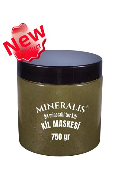 Dr.Salt قناع الطين الطبيعي من مينيراليس 750 جرام. - مُضيّق المسام ومُحسّن الب...