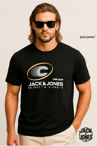 Jack & Jones Μπλουζάκι JCOVIBRANT SS Crew Neck - Μοντέλο AW24