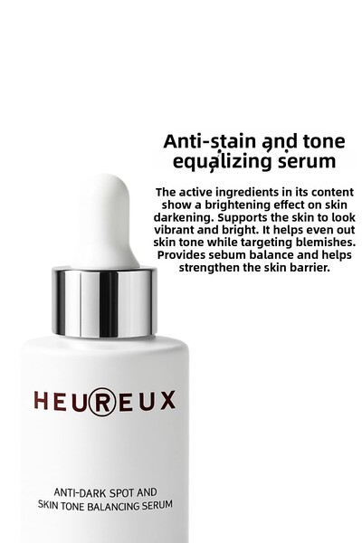 HEUREUX Anti-Blemish, Tone Equalizing and Brightening Care Serum 30 ml Collagen, Vit B3, Vit C, Hyaluronic Acid