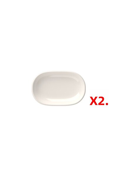 tabakevi طبق ماغنوس بيضاوي الشكل مقاس 14×9×2.50 سم، عبوة من قطعتين