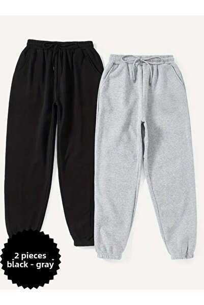 FİTGO 2 Πακέτα ίσια ανδρικά παντελόνια για αγόρια