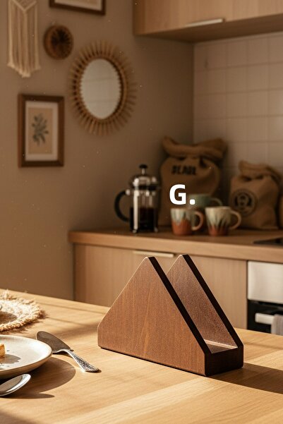 WEYNE Evance - Wooden Tabletop Napkin Holder