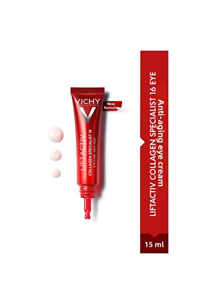 Vichy Liftactiv Collagen Specialist - Anti-Aging Anti-Fine Line Eye Care Crea...