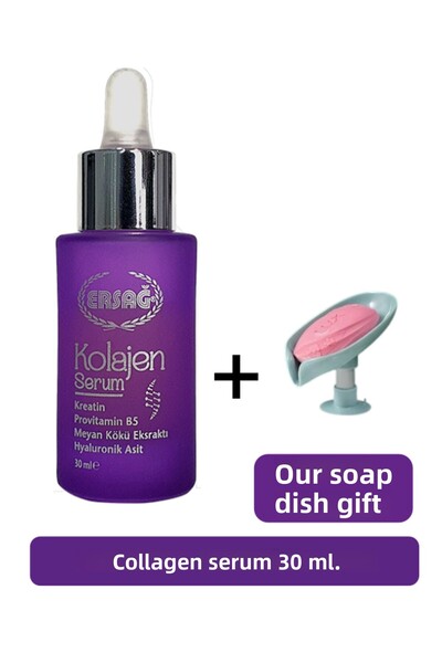 Ersağ Collagen Serum 30 ml - Our Soap Dispenser Gift 477-039
