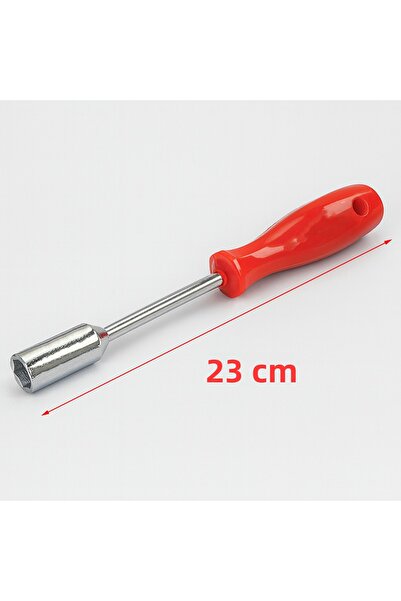 Badem10 8 mm Socket Tip Screwdriver Hexagonal Angled 23 cm Plastic Handle 1 Piece 230 mm 23 cm