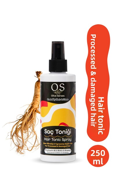 Olive Senses Hair Tonic - for Treated and Damaged Hair