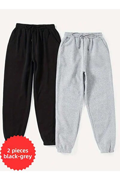 UYN SPORT Sery Boys' Jogger Pants Set of 2 Tracksuit Bottoms