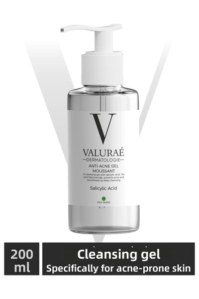 Valurae Dermatologie جل مضاد لحب الشباب 200 مل