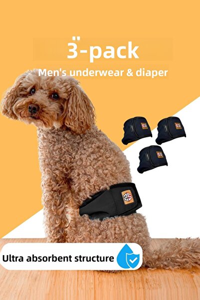 salya store Pee Pads for Male Dogs & Male Leak-Proof Dog Panties Colors
