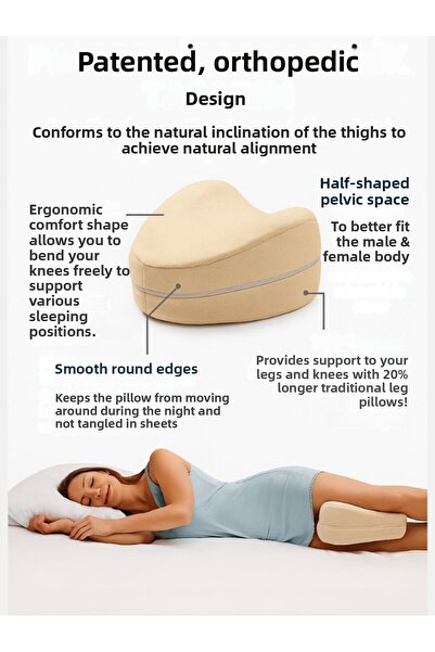 Biofix Pernă Visco Pernă ortopedică între picioare Pernă ortopedică Visco cu ...