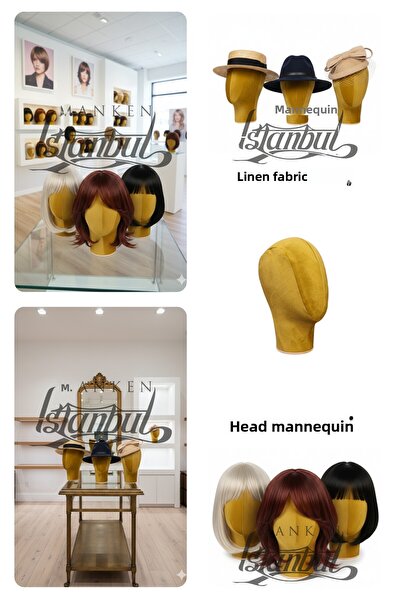 Manken İstanbul Head Mannequin for Hat and Wig Display – the Star of Store Sh...