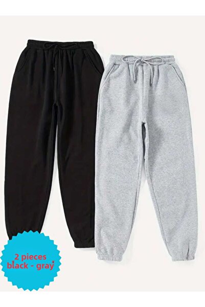 THE WHITE Girl's Relaxed Fit Sweatpants