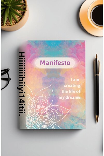 BULUT DİJİTAL دفتر ملاحظات مانيفست ومذكرات مانيفست و15 سم × 21 سم و80 ورقة